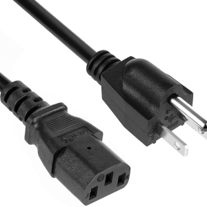 3 Prong Power Cord Replacement for Vizio TV, Vizio VX32L VW32L VX37L VW26L VA6 VMM26 LCD TV Power Cable